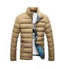 Winter Jacket Cotton Blend Coats Zipper