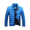 Winter Jacket Cotton Blend Coats Zipper