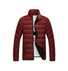 Winter Jacket Cotton Blend Coats Zipper